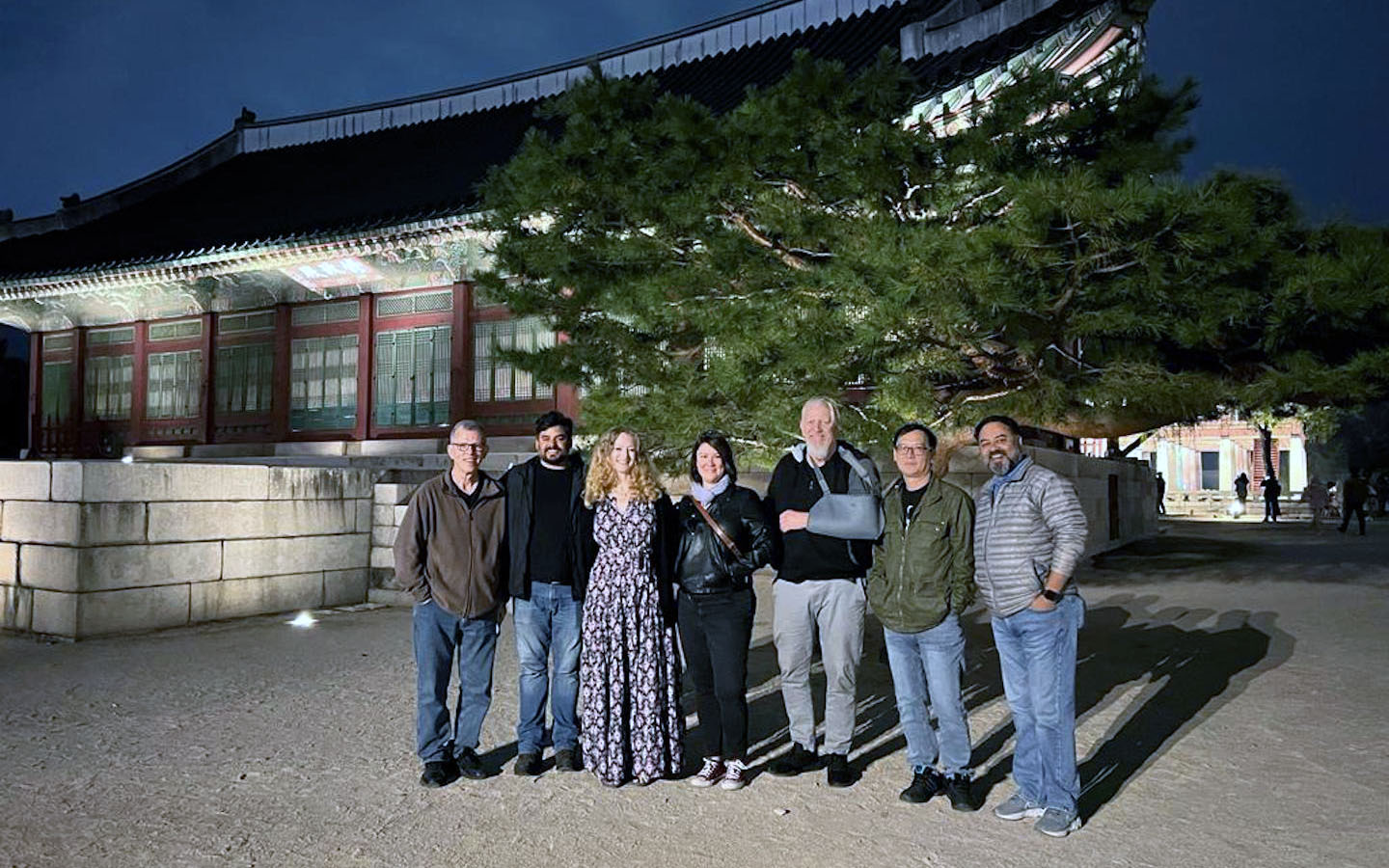 Woodstock delegation visits Korea
